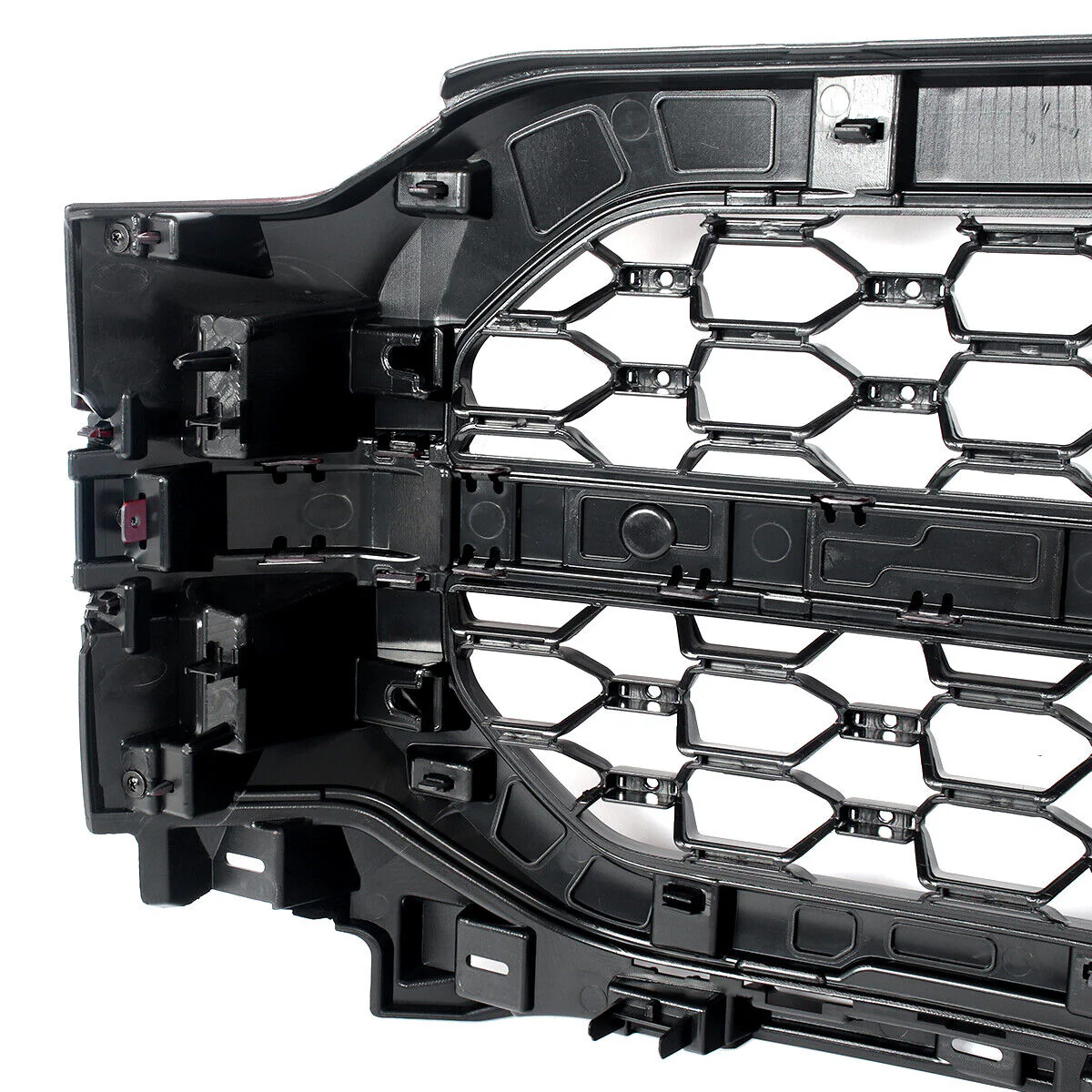 Rapid Red Front Bumper Grille Assembly Fit Ford F-150 F150 Platinum 2021-2023 - Image 6
