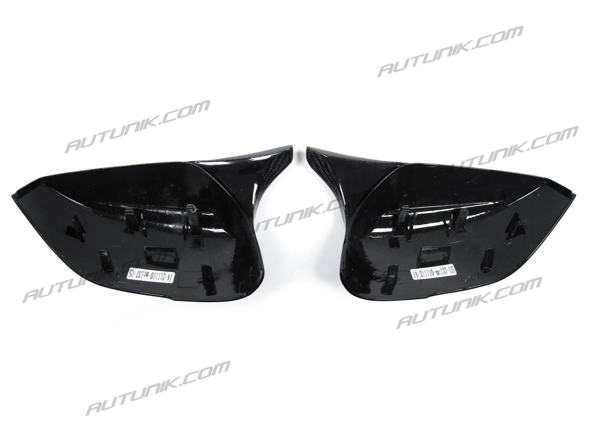 Real Carbon Fiber Mirror Cover Caps Replacement for Infiniti Q50 Q60 2014-2024 - Image 10