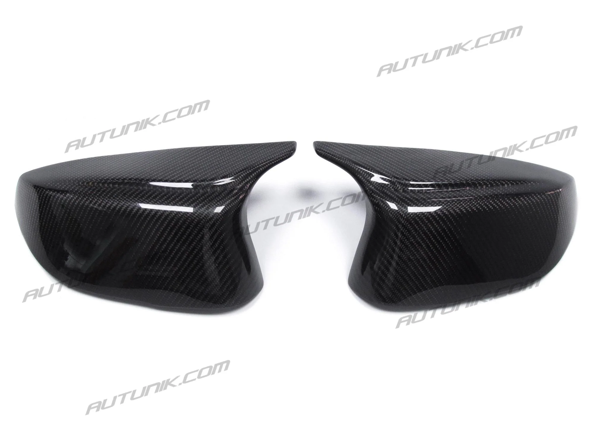 Real Carbon Fiber Mirror Cover Caps Replacement for Infiniti Q50 Q60 2014-2024 - Image 5