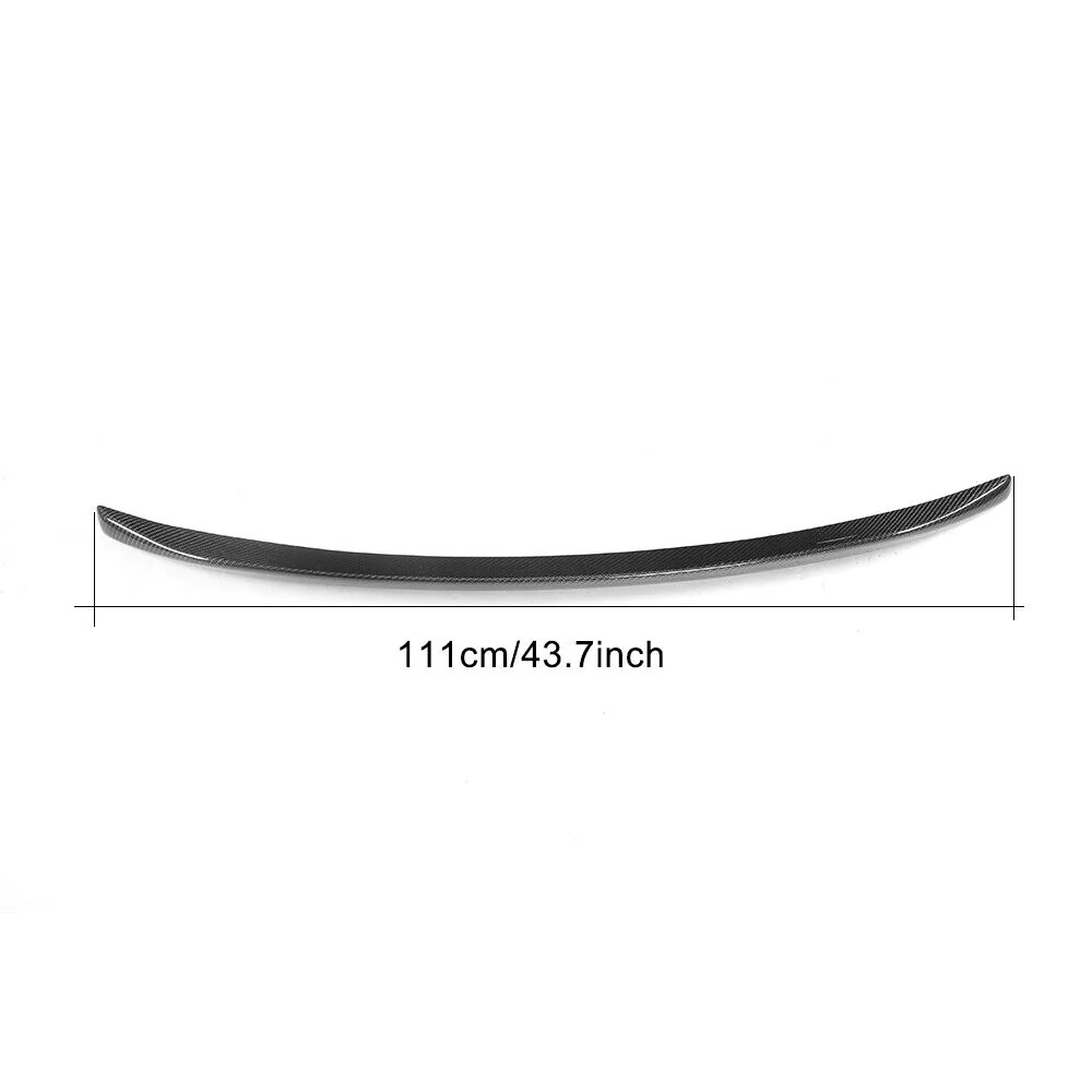 Real Carbon Fiber Rear Trunk Spoiler For Porsche 911 991 991.1 991.2 2012-2019 - Image 10