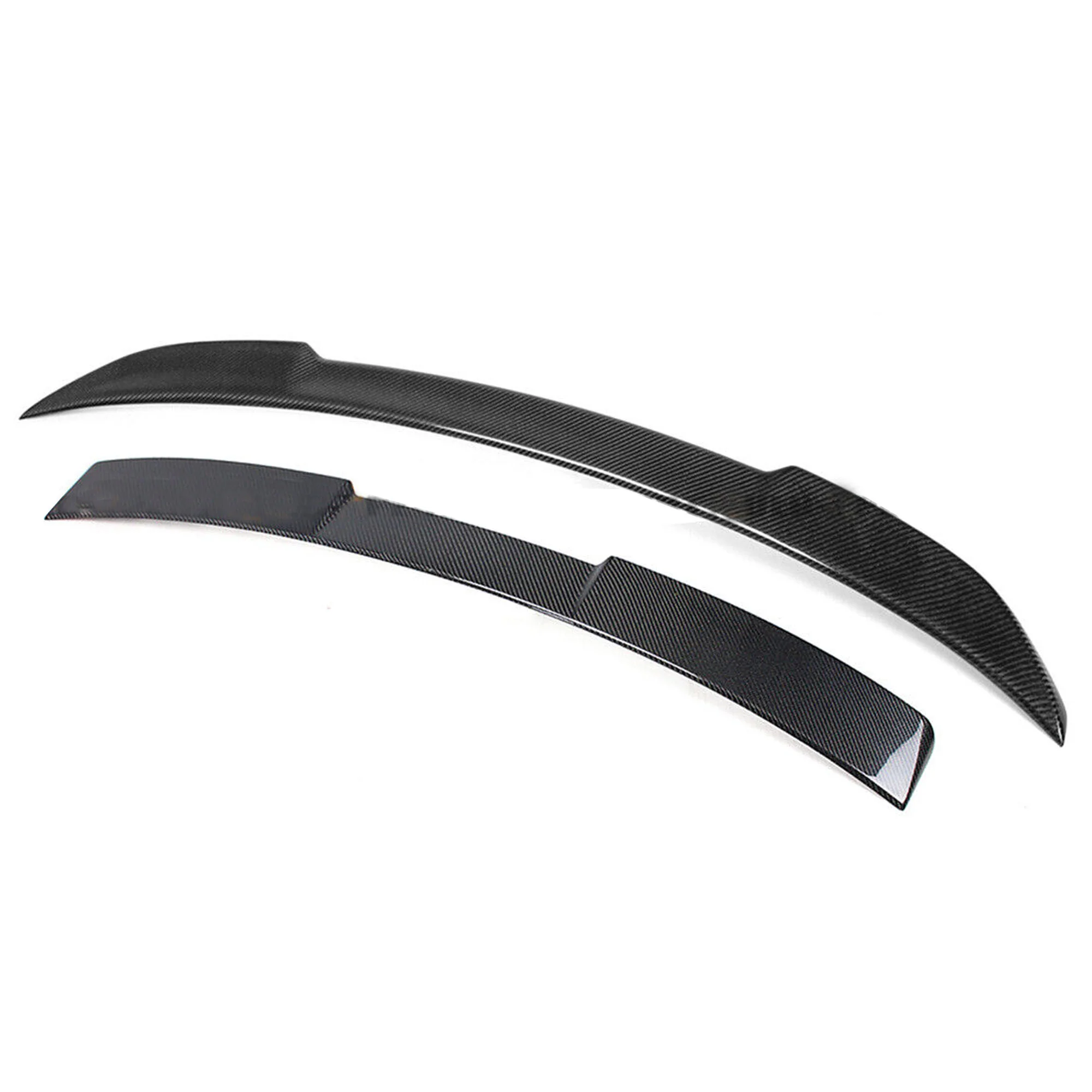 Real Carbon Fiber Rear Trunk Spoiler & Roof Window Wing BMW G20 330i G80 M3 2019-2024