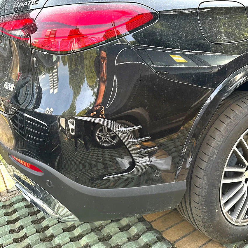 Rear Air Vents Side Bumper Canards For Mercedes GLC X254 Glc260 GLC300 AMG 2023+ - Image 17
