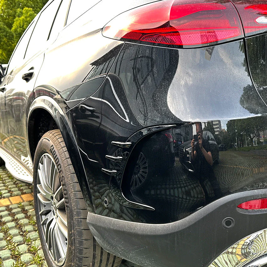 Rear Air Vents Side Bumper Canards For Mercedes GLC X254 Glc260 GLC300 AMG 2023+ - Image 22