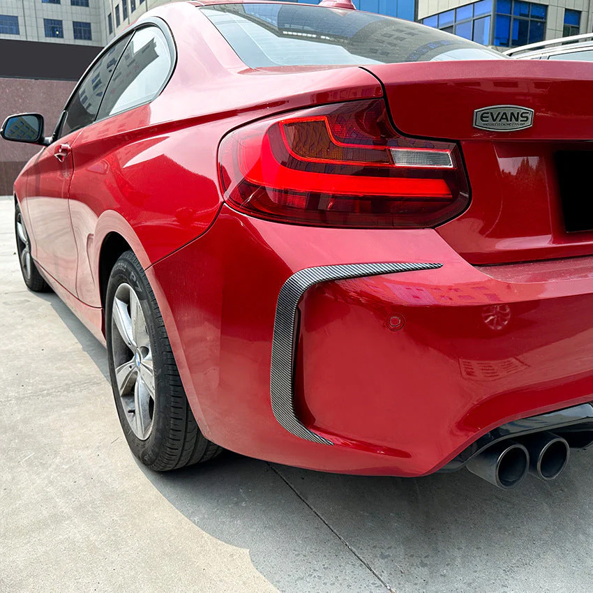 Rear Bumper Canards Side Air Vents BodyKits for BMW M2 F82 2016-2019 - Image 19