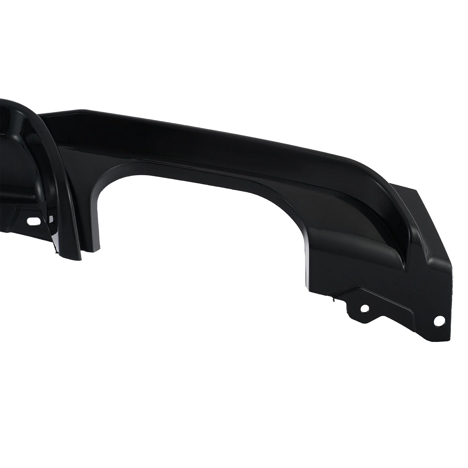 Rear Bumper Diffuser Quad Exhaust Gloss Black For 2012-2018 BMW F30 F31 M Sport - Image 5