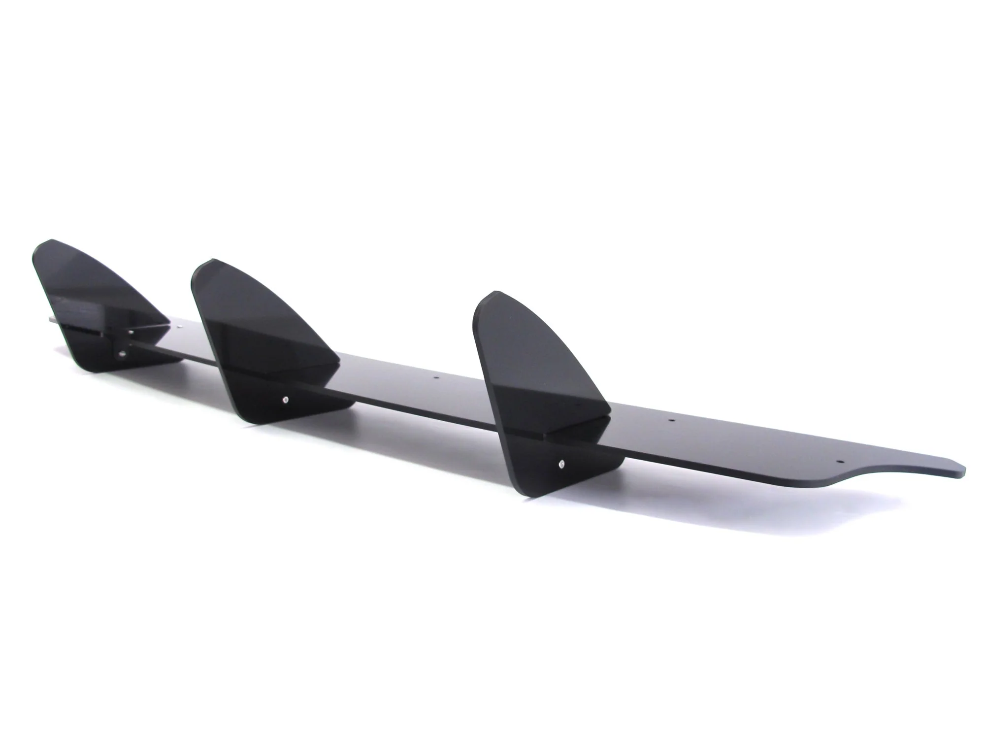 Rear Diffuser Bumper Lip Splitter 3 Fin Valance For 2010-2013 VW Golf 6 MK6 GTI - Image 9