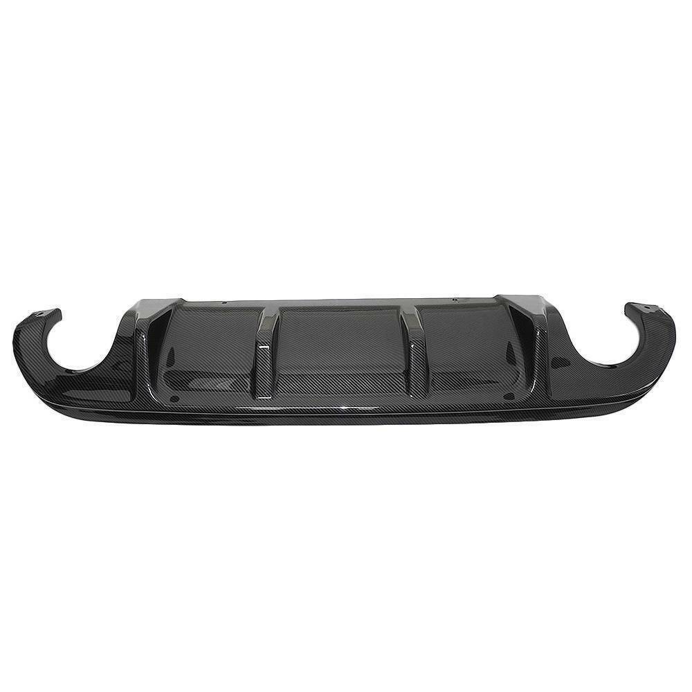 Carbon Fiber Look Rear Diffuser for Infiniti Q50 2014 2015 2016 2017 - Image 6