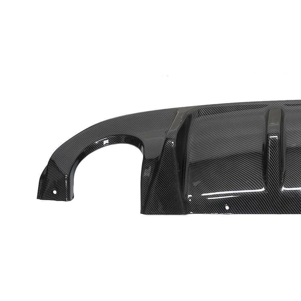 Carbon Fiber Look Rear Diffuser for Infiniti Q50 2014 2015 2016 2017 - Image 9