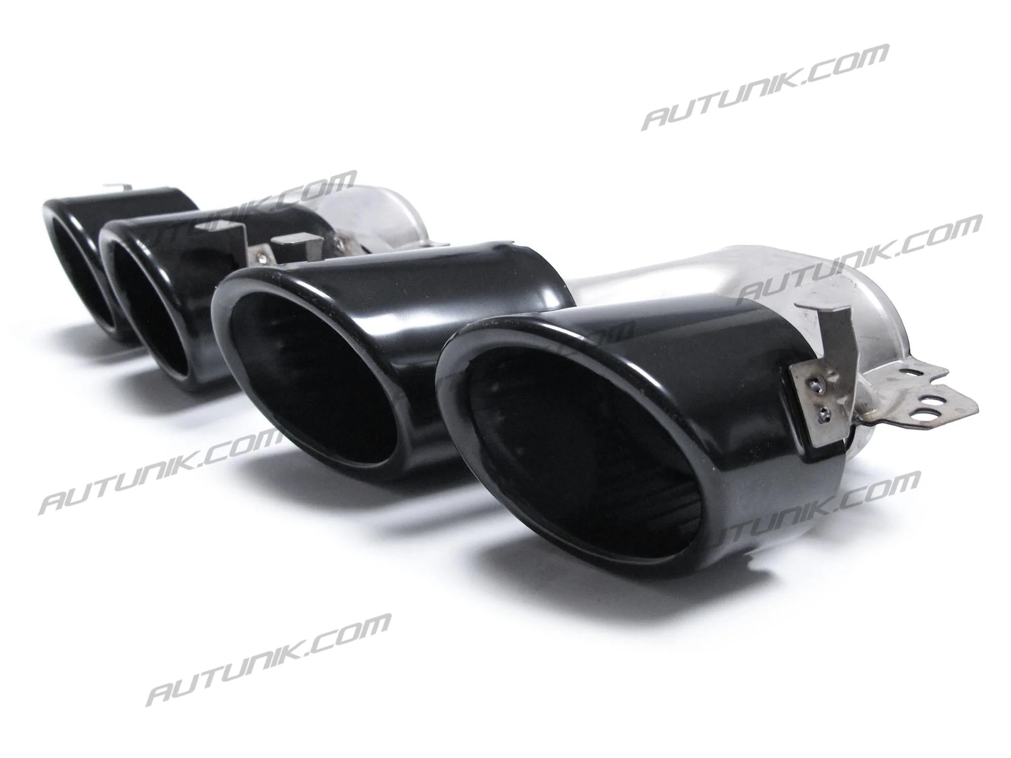 Black Rear Diffuser + Exhaust Tips for Mercedes CLA C118 CLA35 CLA45 CLA250 CLA200 AMG Pack 2021-2023 di115 - Image 12