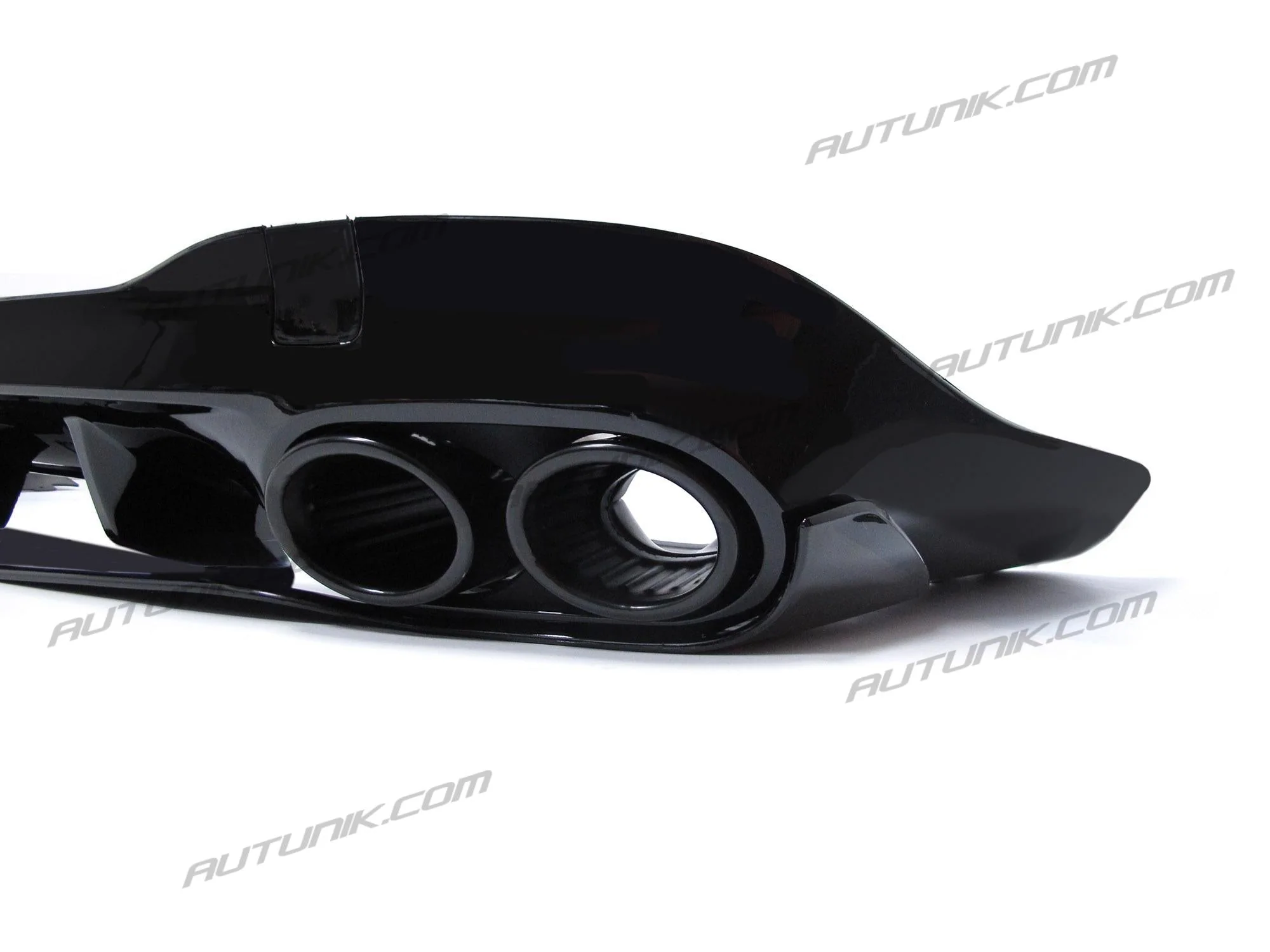 Black Rear Diffuser + Exhaust Tips for Mercedes CLA C118 CLA35 CLA45 CLA250 CLA200 AMG Pack 2021-2023 di115 - Image 9