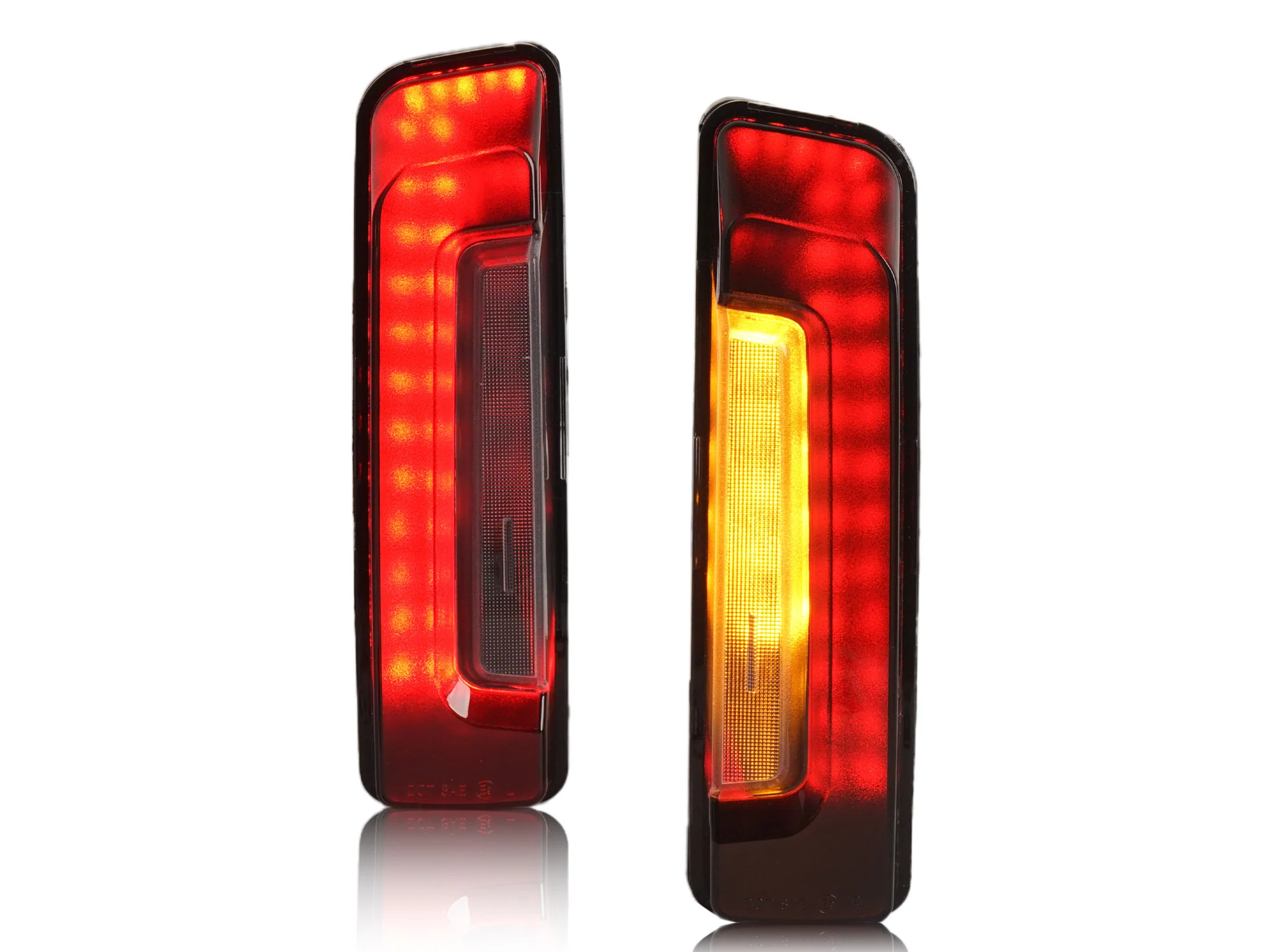 2pcs Smoke Rear Fender LED Saddlebag Lights For Harley FLHX FLTRX Brake Turn 2023-2025 - Image 7