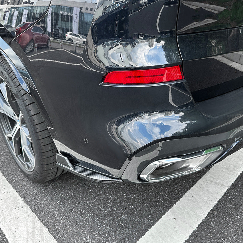 Rear Splitter Aprons Side Canards for BMW X5 G05 M-Sport 2019-2023 - Image 10
