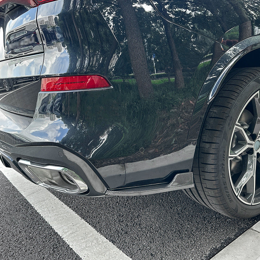 Rear Splitter Aprons Side Canards for BMW X5 G05 M-Sport 2019-2023 - Image 24