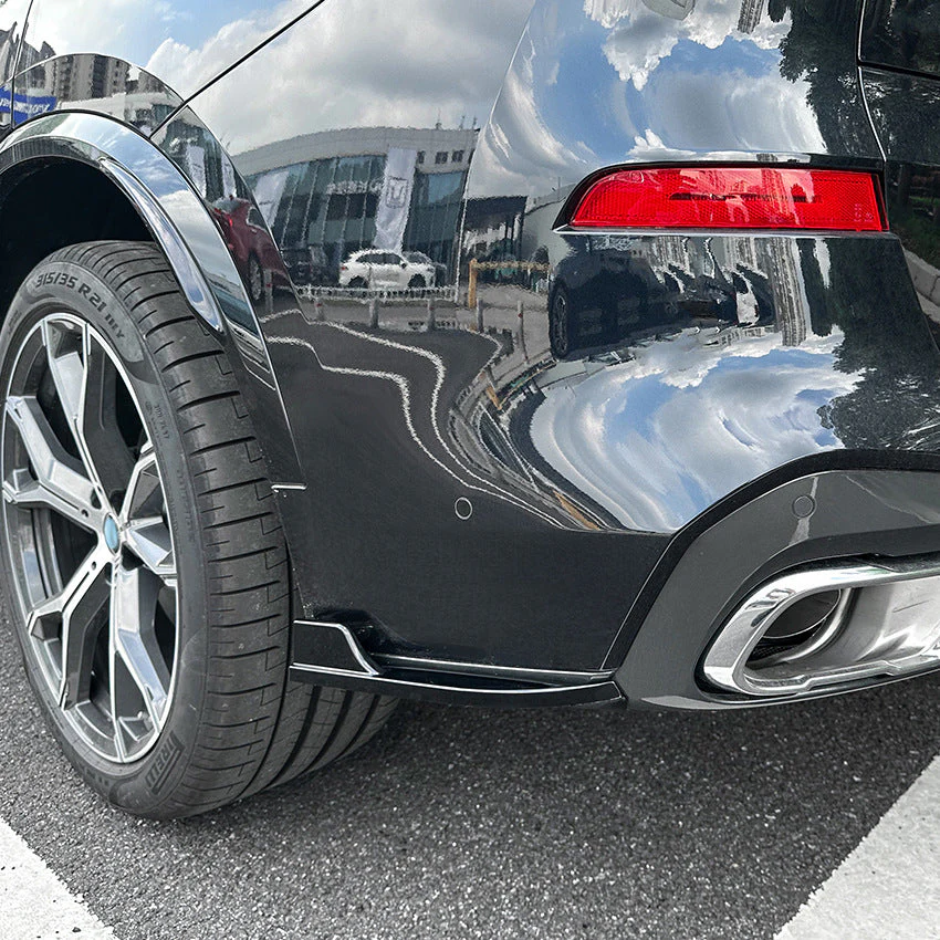 Rear Splitter Aprons Side Canards for BMW X5 G05 M-Sport 2019-2023 - Image 6