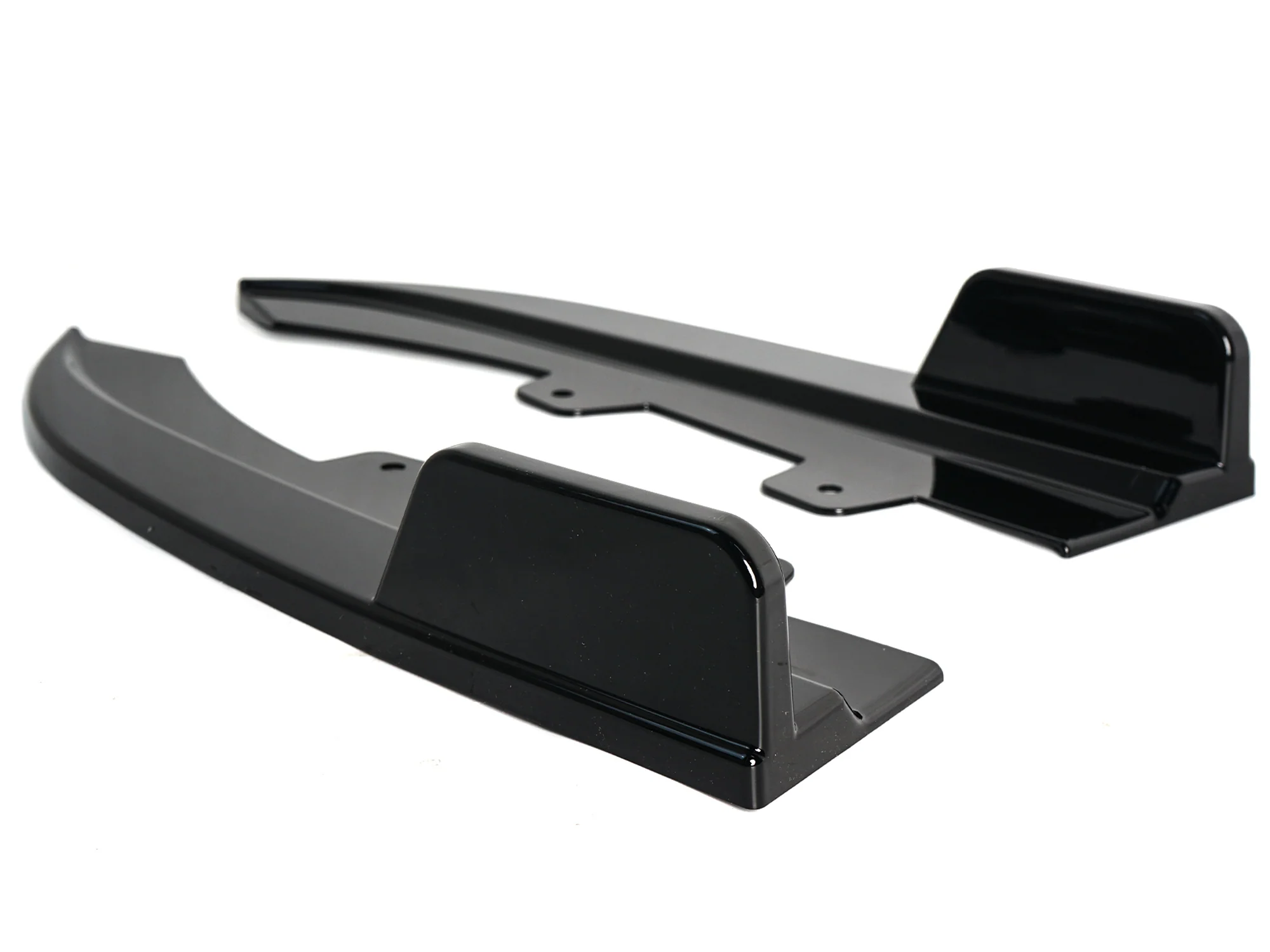 Gloss Black Rear Splitters Side Bumper Canards for BMW 4 Series G22 G23 M Sport 2022-2024 - Image 9