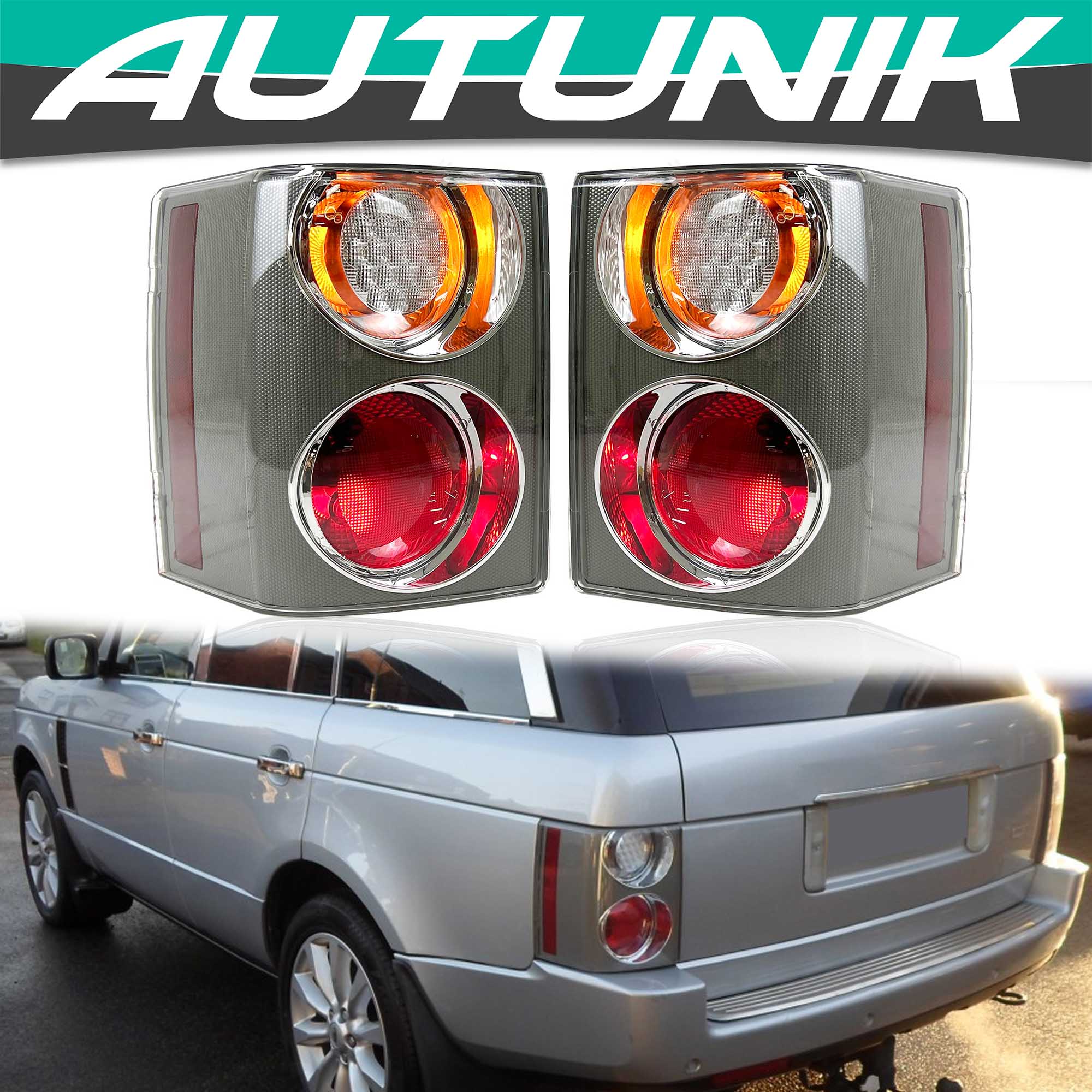 Rear Tail Light Left&Right For Land Rover Range Rover HSE Vouge L322 2002-2007 2008 2009