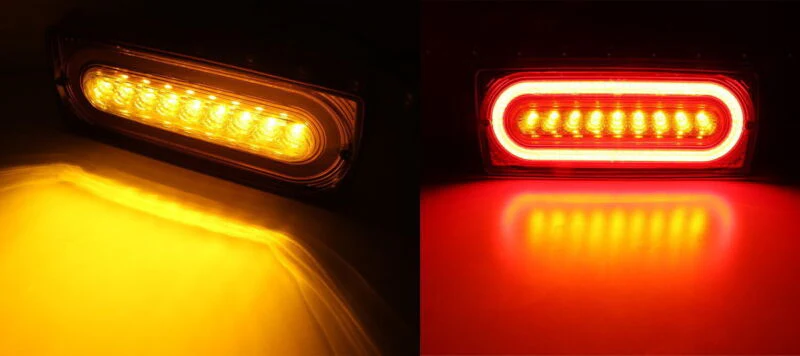 Red Lens LED Turn Signal Tail Lights For 1999-2018 Mercedes W463 G-Class G500 G550 G55 G63 AMG - Image 4