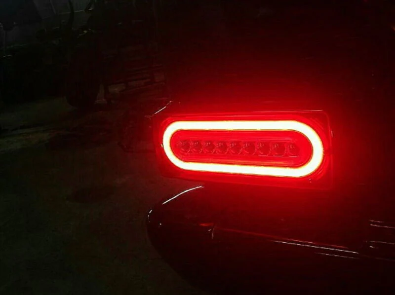 Red Lens LED Turn Signal Tail Lights For 1999-2018 Mercedes W463 G-Class G500 G550 G55 G63 AMG - Image 5