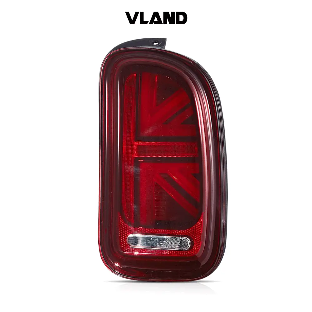 Fits Mini Cooper Clubman R55 2007-2015 LED Tail Lights Red Lens Rear Lamps LH+RH - Image 2