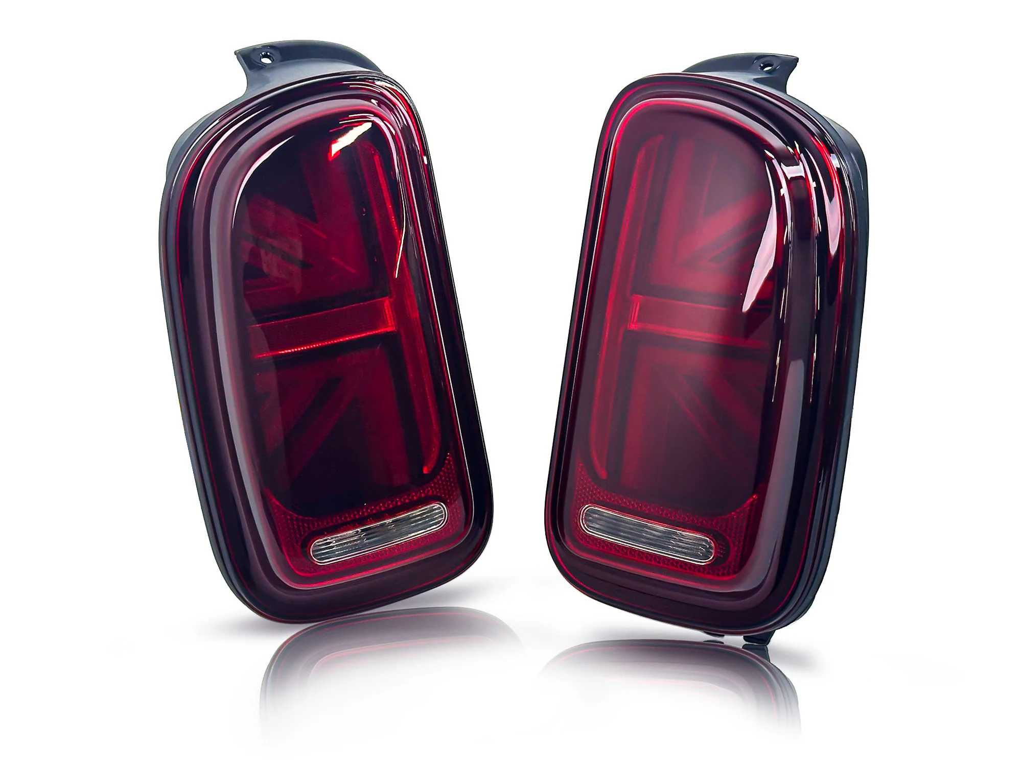 Fits Mini Cooper Clubman R55 2007-2015 LED Tail Lights Red Lens Rear Lamps LH+RH - Image 5