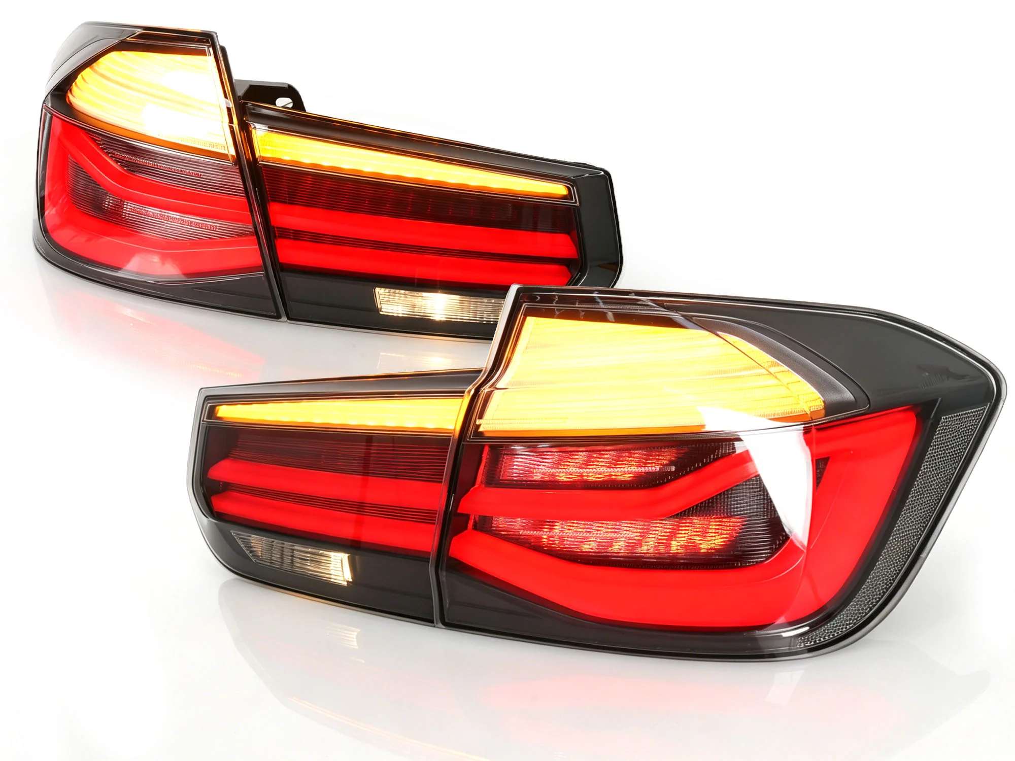 Pair LED Tail Lights For BMW 3 Series F30 F35 F80 M3 2012-2018 Clear Lens - Image 5