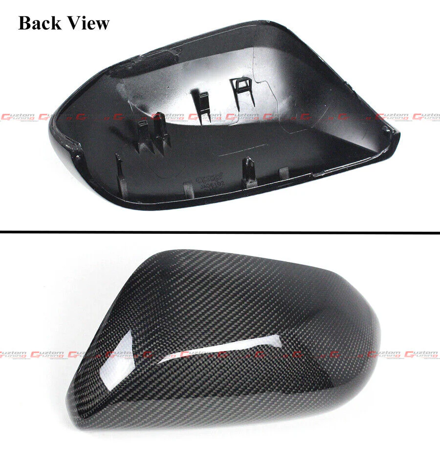 Replacement Carbon Fiber Mirror Cover Caps fit for Toyota Camry LE SE XLE XSE 2025 2026+ - Image 2
