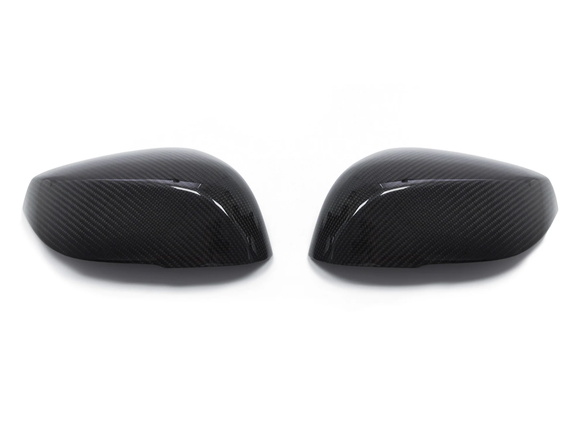 Pair For Infiniti QX30 Q50 Q60 Q70 Real Carbon Fiber Side Mirror Cover Caps Replacement - Image 4
