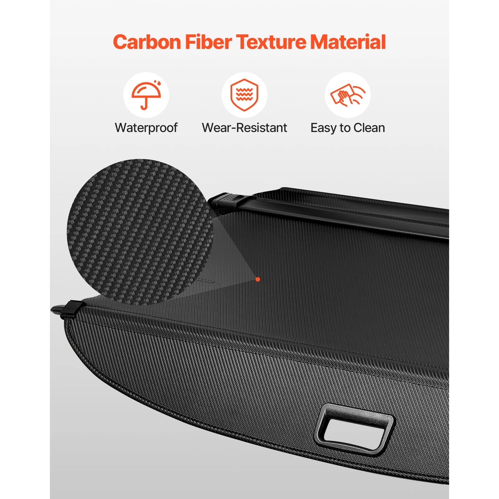 Retractable Rear Cargo Cover For Chevy Equinox / GMC Terrain 2018–2024 Security Shield - Image 5