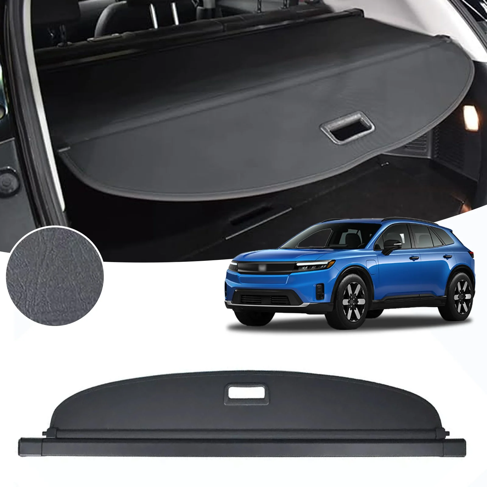 Retractable Rear Cargo Cover For Honda Prologue 2024–2025 Security Shield