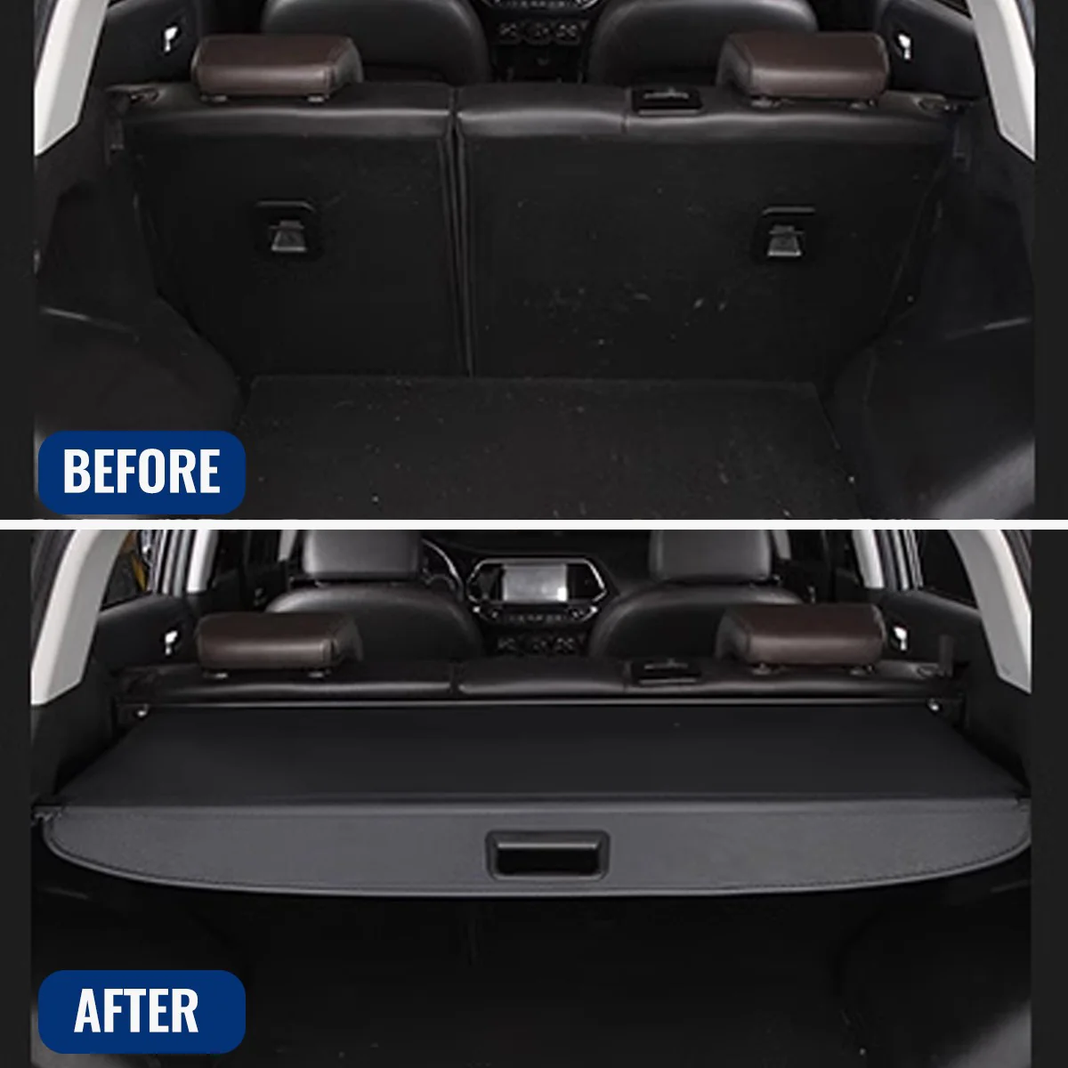 Retractable Rear Cargo Cover For Mazda CX-90 2024+ Security Shield - Image 3