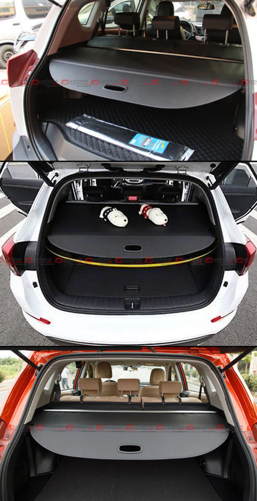 Retractable Trunk Cargo Cover Luggage Shade Shield For 2013-2018 Toyota Rav4 SUV - Image 4