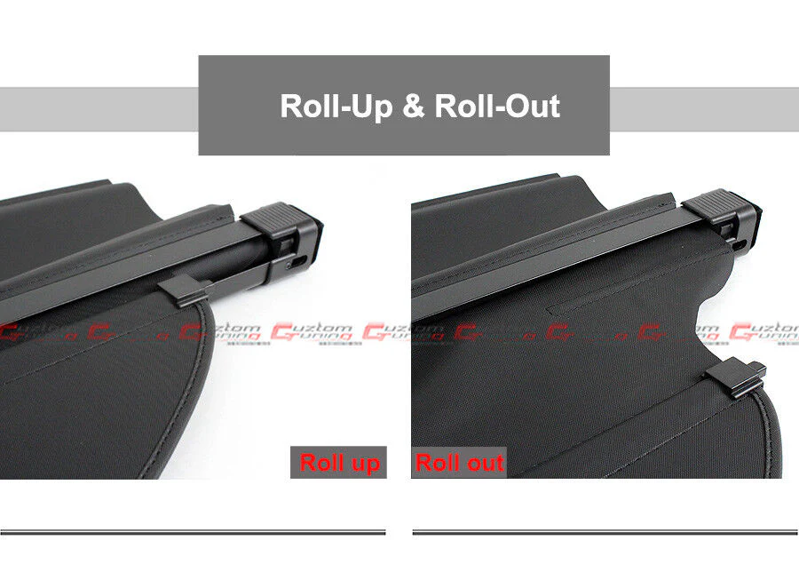 Retractable Trunk Cargo Cover Luggage Shade Shield For 2013-2018 Toyota Rav4 SUV - Image 5