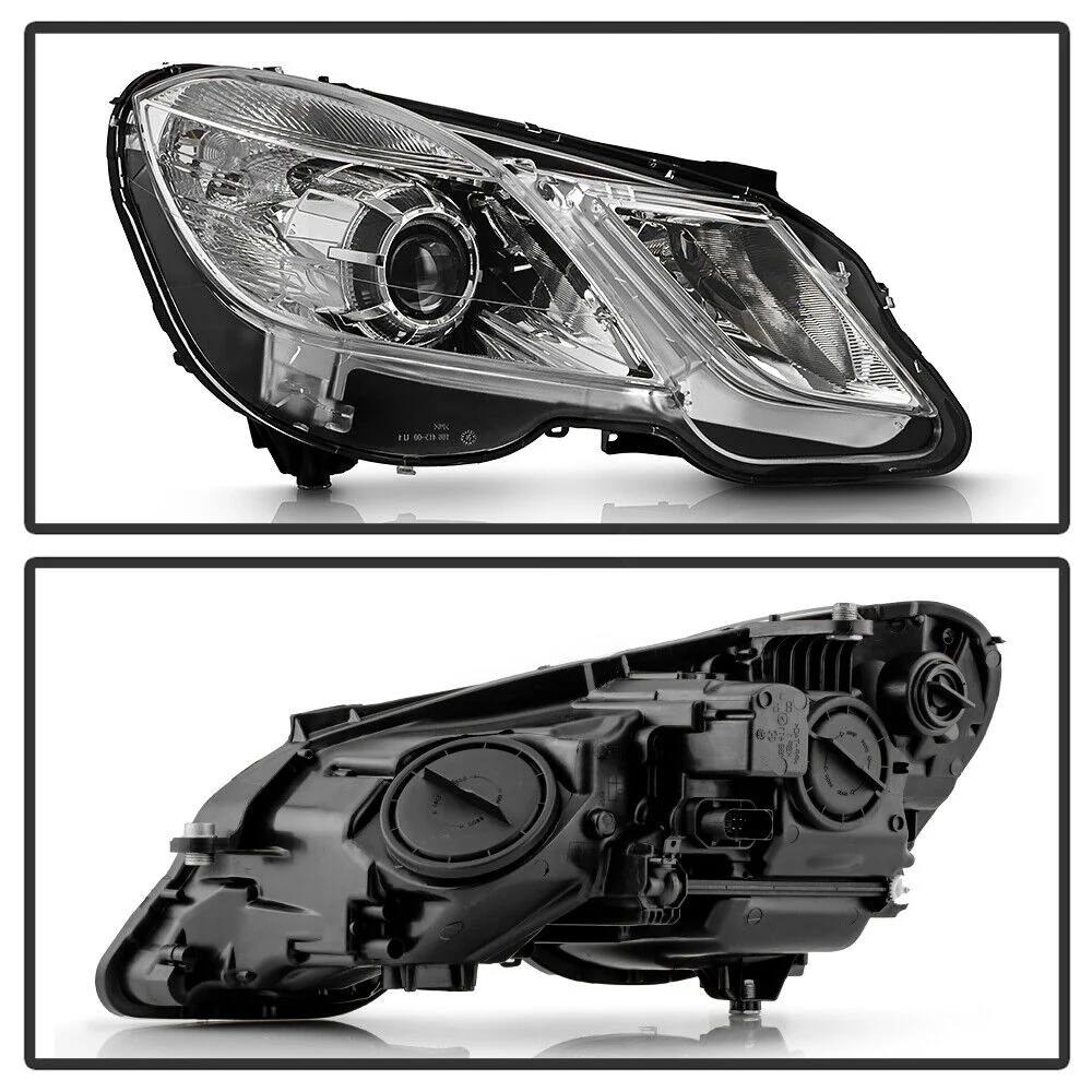 Right Passenger Side For 2010-2013 Mercedes Benz W212 E350 E550 Halogen Headlight Headlamp - Image 3