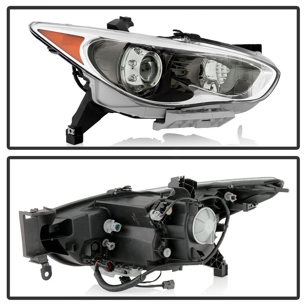 Right Passenger Side For Infiniti 2013 JX35 2014-2015 QX60 HID/Xenon Projector Headlight Headlamp - Image 3