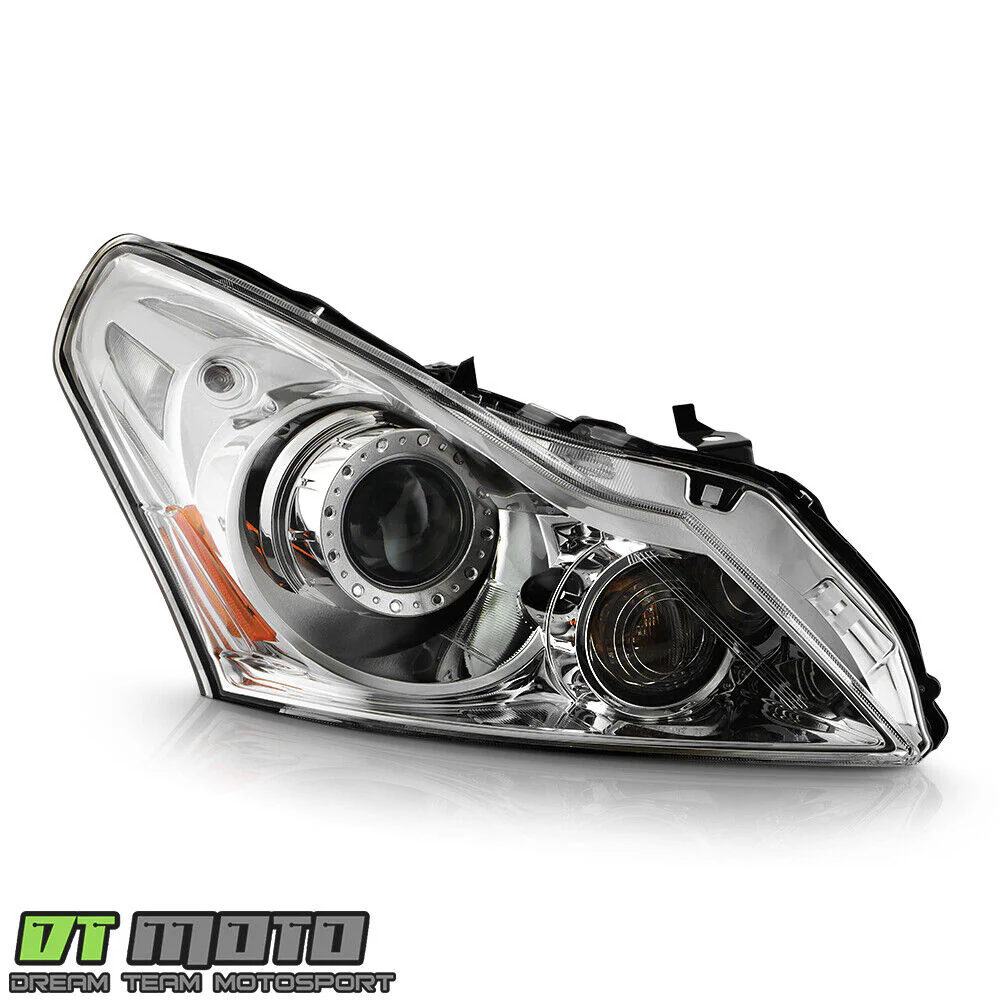 Right Side For 2010-2013 Infiniti G37 / 2011-2012 G25 4-Door Sedan HID/Xenon Projector Headlight - Passenger - Image 2
