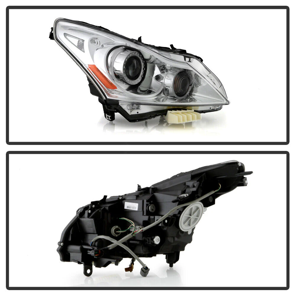 Right Side For 2010-2013 Infiniti G37 / 2011-2012 G25 4-Door Sedan HID/Xenon Projector Headlight - Passenger - Image 3