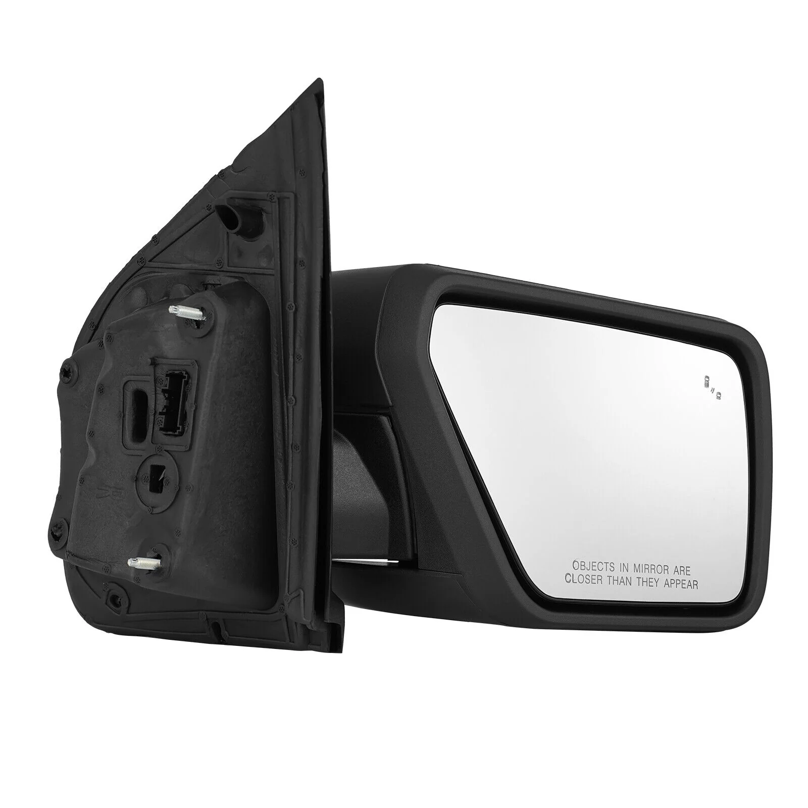 Right Side Mirror W/BSM M-Folding For 2021-2023 Ford F-150 Passenger Power Heated Blind Spot - Image 3