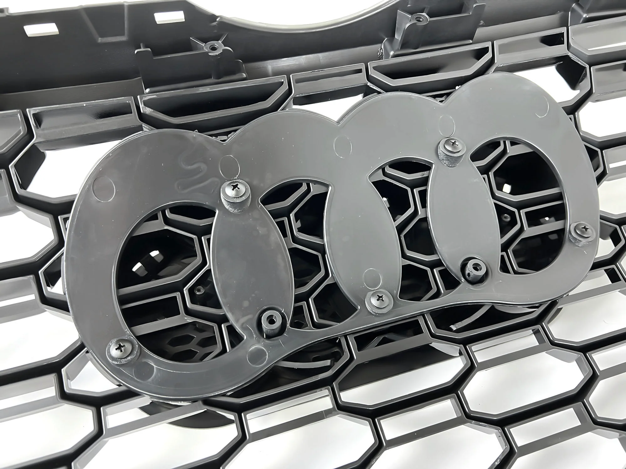 Honeycomb Front Grill Black for Audi Q5 SQ5 B9 2018-2020 fg338 - Image 9