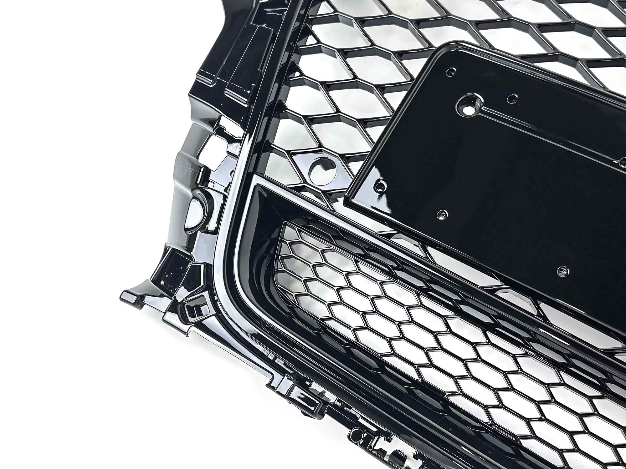 For 2014-2016 Audi A3 S3 8V RS3 Style Front Bumper Grille Glossy Black - Image 8