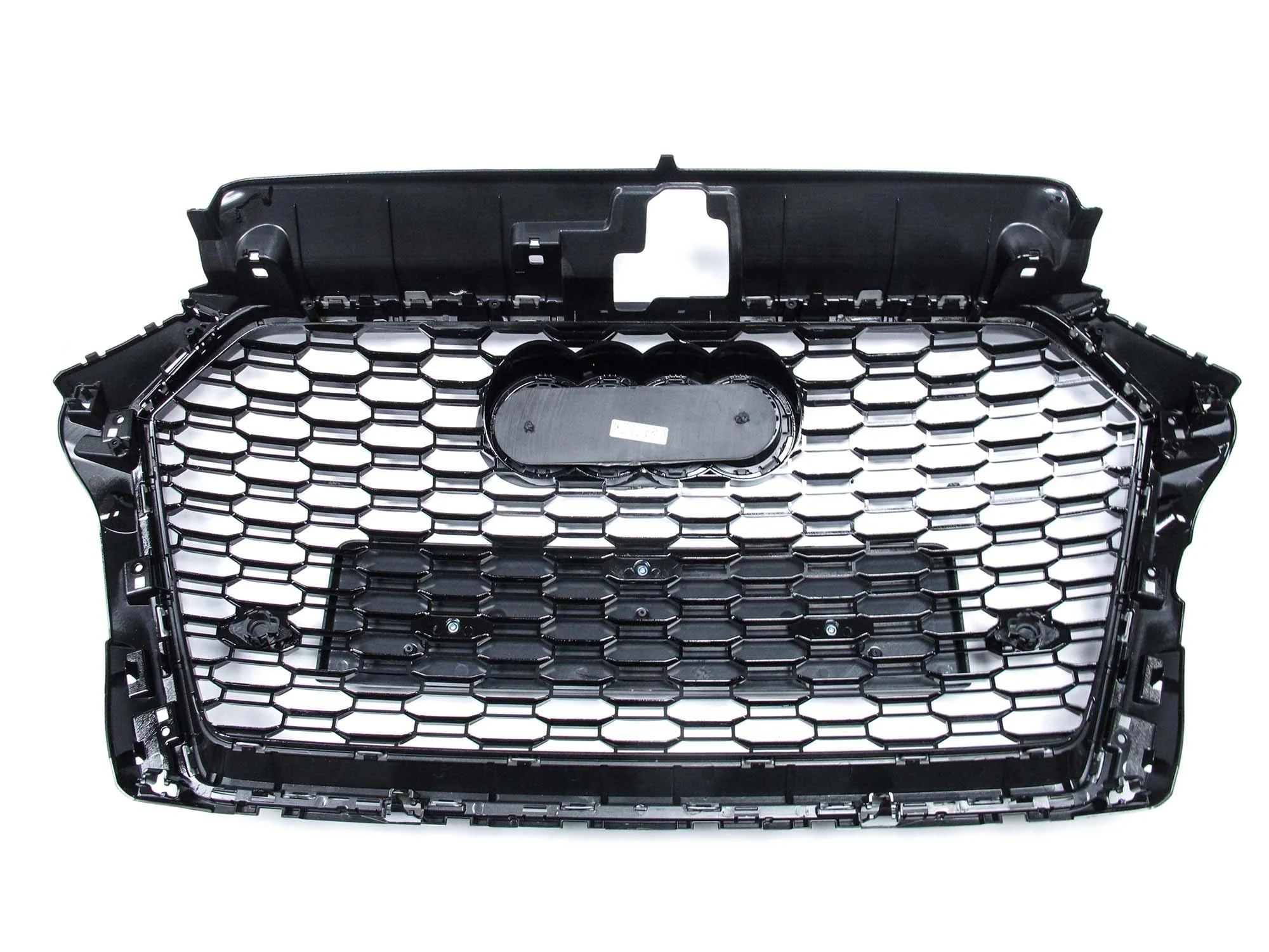 Black Honeycomb Front Grill for AUDI A3 8V S3 2017-2020 fg164 - Image 11