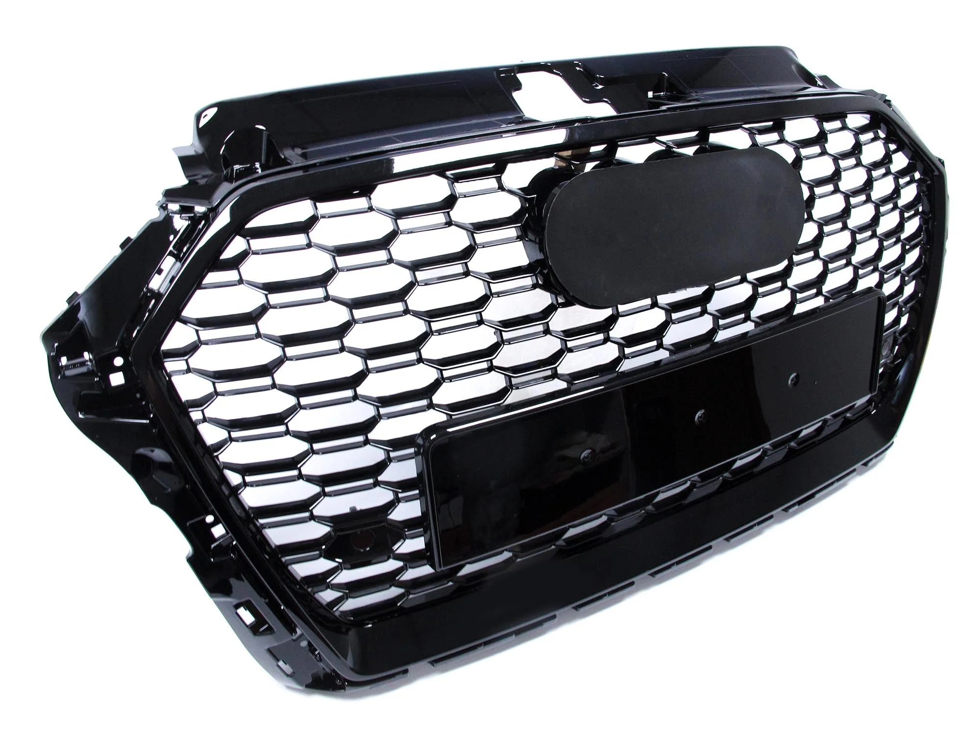 Black Honeycomb Front Grill for AUDI A3 8V S3 2017-2020 fg164 - Image 5