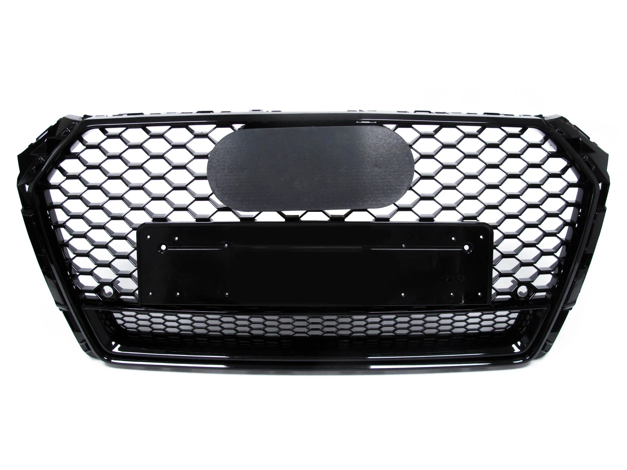 Honeycomb Front Black Mesh Grill for AUDI A4 B9 S4 2017-2019 fg152 - Image 3