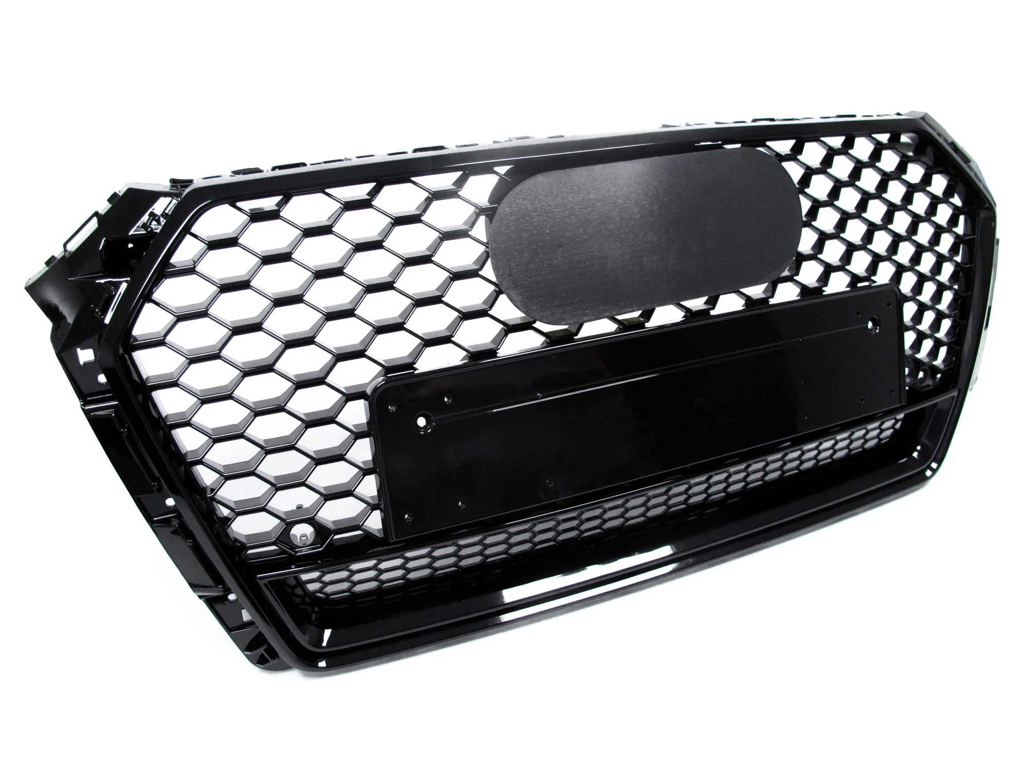 Honeycomb Front Black Mesh Grill for AUDI A4 B9 S4 2017-2019 fg152 - Image 4
