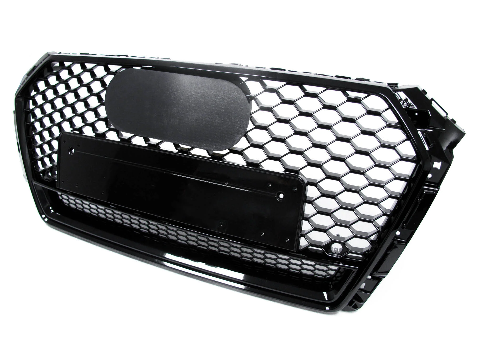 Honeycomb Front Black Mesh Grill for AUDI A4 B9 S4 2017-2019 fg152 - Image 5