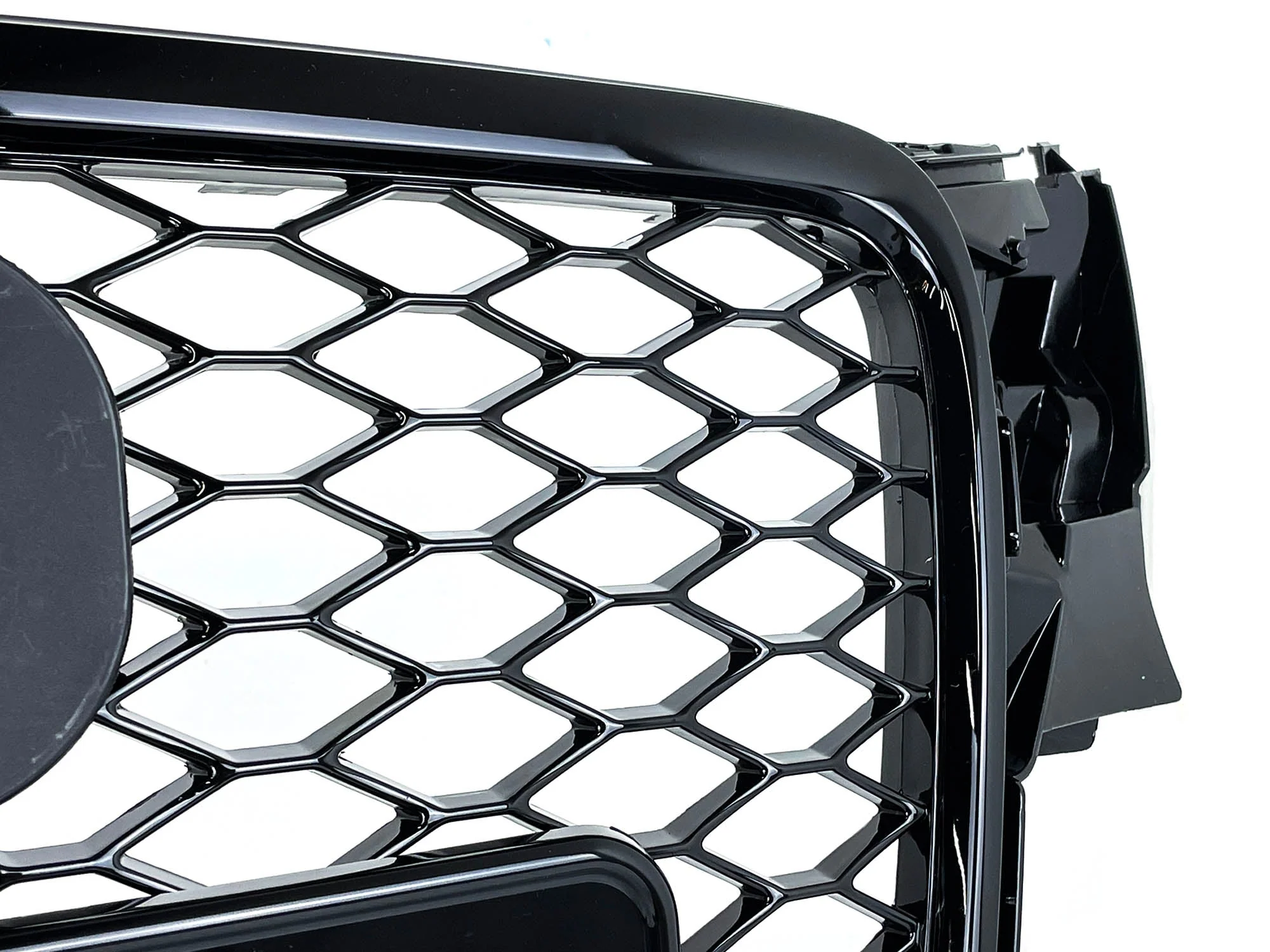 Gloss Black Front Mesh Grille for AUDI A4 B8 S4 2009-2012 fg197 - Image 8