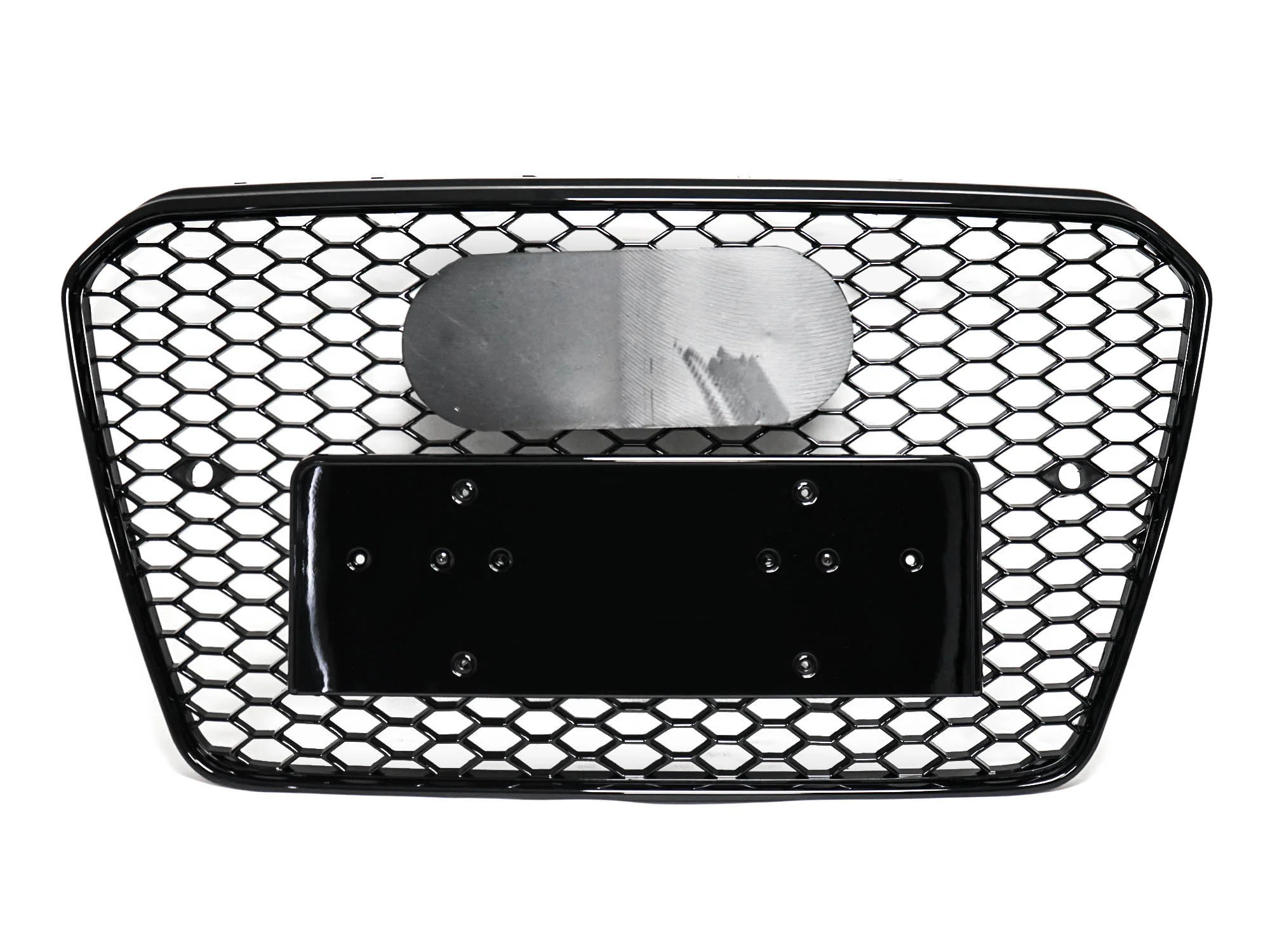 RS5 Style For 2013-2016 AUDI A5 S5 Front bumper black mesh Grill grille - Image 2