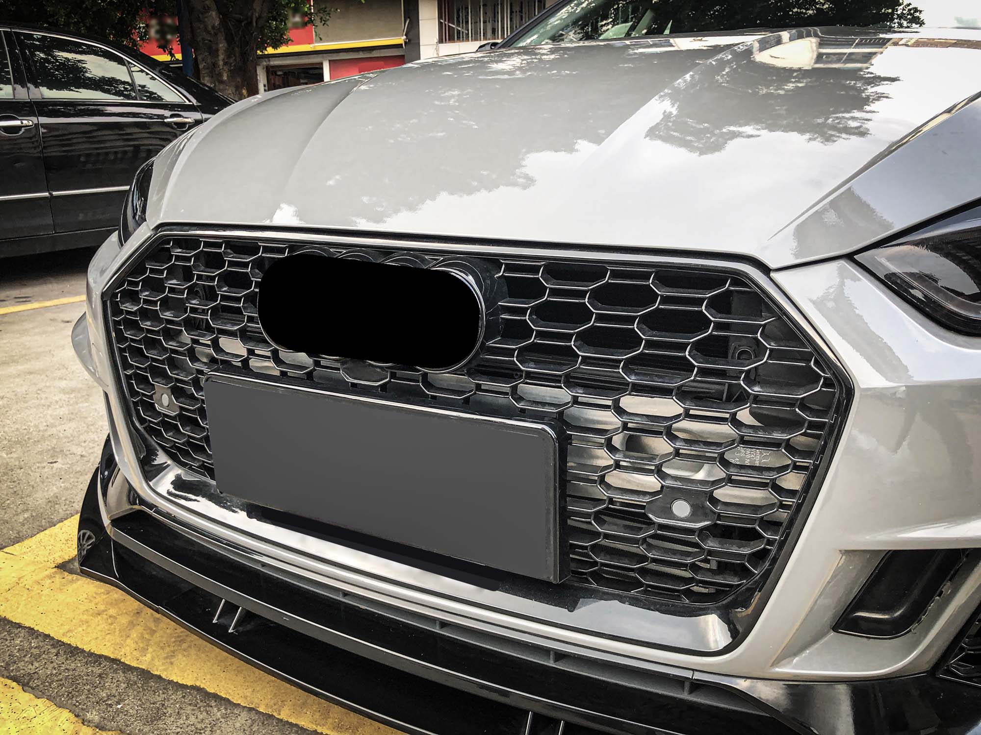 For Audi A5 S5 B9 2017-2019 Front Bumper Grille Honeycomb Hood Grill RS5 Style - Image 3