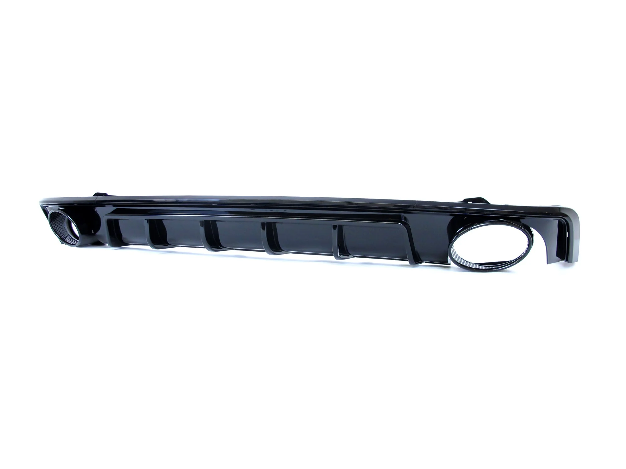RS6 Style Gloss Black Rear Diffuser + Exhaust Tips For Audi A6 C8 Avant S-Line 2019-2025 - Image 5