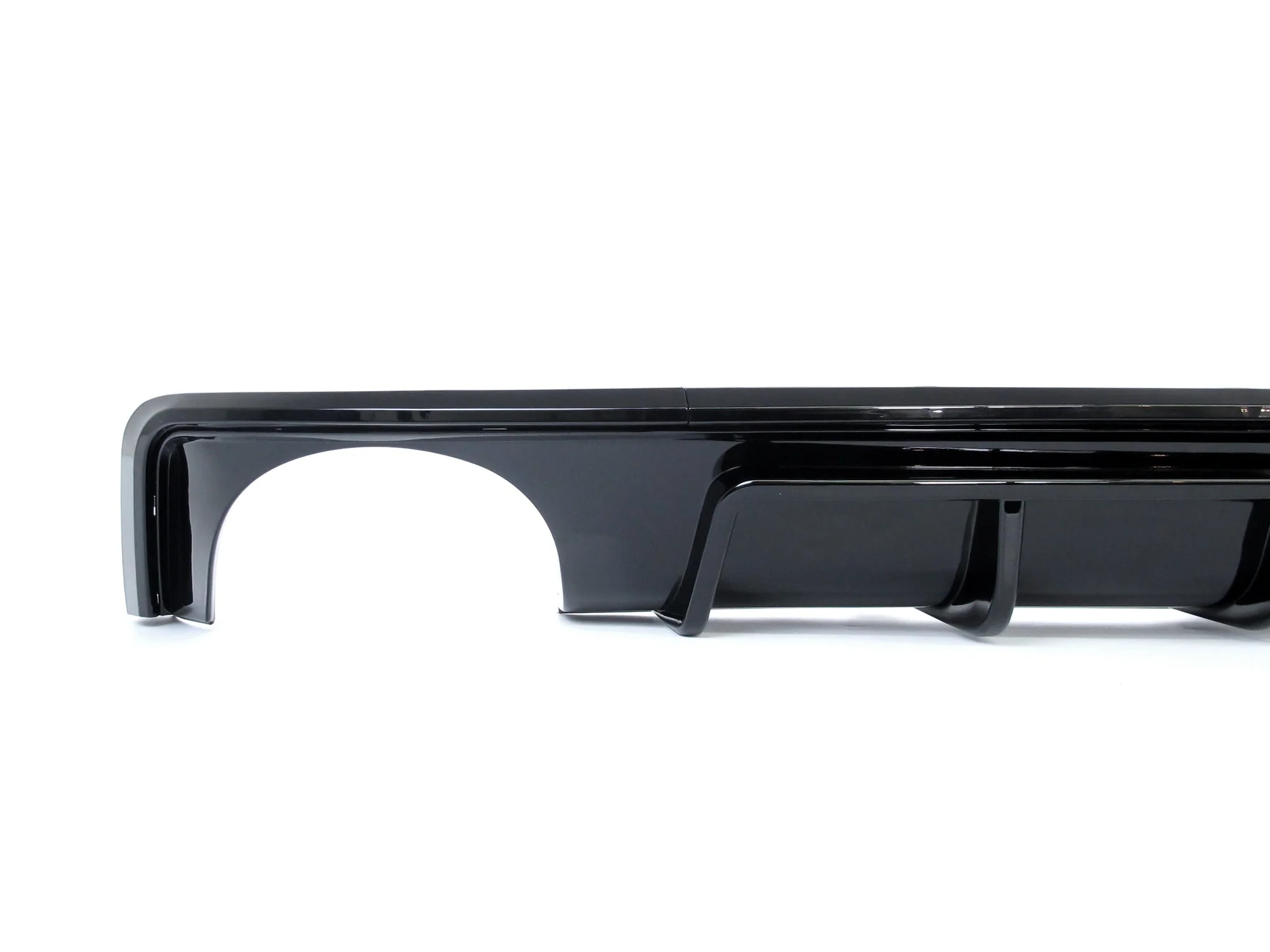 RS6 Style Gloss Black Rear Diffuser + Exhaust Tips For Audi A6 C8 Avant S-Line 2019-2025 - Image 8