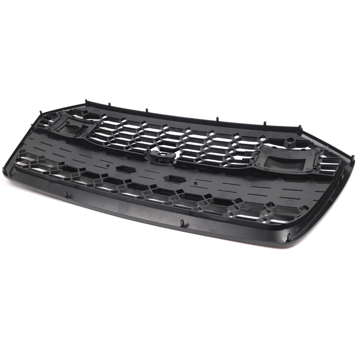 RS6 Style Front Bumper Grille Honeycomb Gloss Black For Audi A6 S6 C8 2019-2022 - Image 8